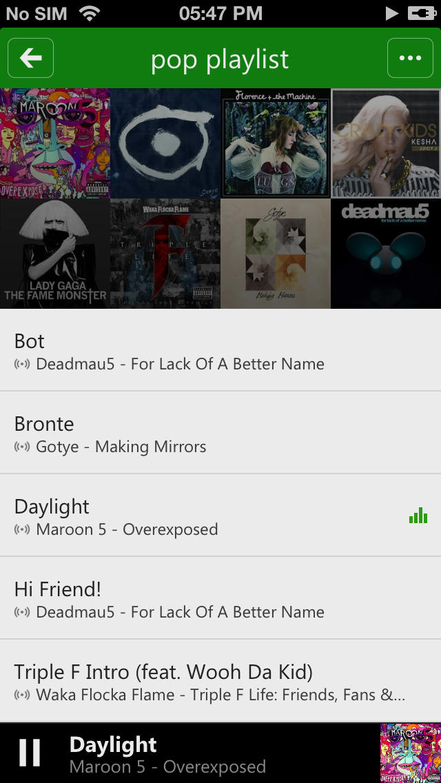 Microsoft Releases Xbox Music App for iPhone [Update]