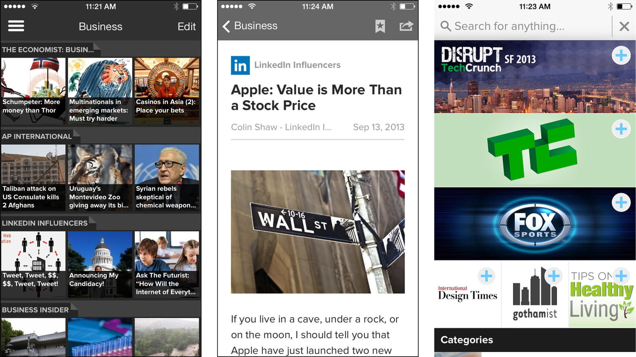 Pulse is Fully Redesigned for iOS 7, Gets Background Updates - iClarified