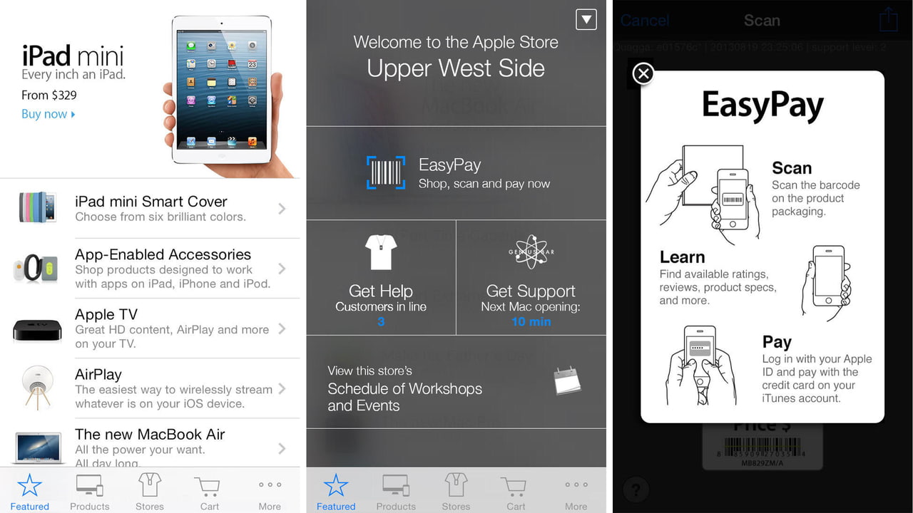Interface De App Store Apple Store App Gets Refined User Interface for iOS 7 - iClarified