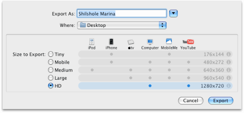 Undocumented Changes In iMovie 09 (8.0.1)