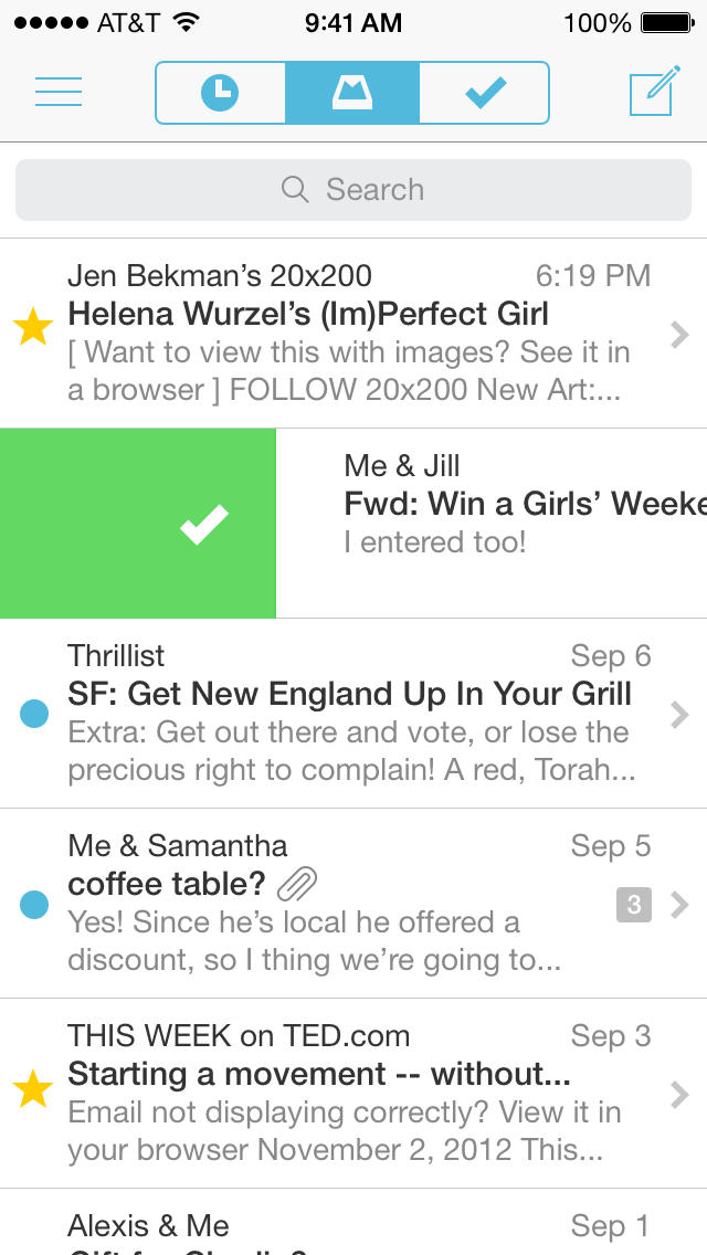 Mailbox for iPhone, iPad Updated for iOS 7, Now &#039;Lighter Faster and More Focused&#039;