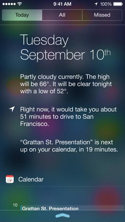 What&#039;s New in iOS 7: Notification Center [Video]