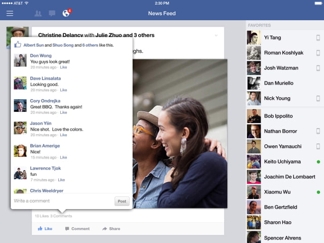 The New Facebook App for iOS 7 is Now Available for Download