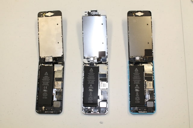 First iPhone 5s and iPhone 5c Teardowns [Photos]