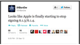 Apple Stops Signing iOS 6.1.3/6.1.4