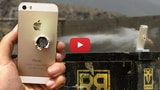 iPhone 5s vs. Dirt, Concrete, Water, 50 Cal Bullets [Video]