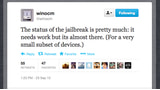 Winocm: The Jailbreak 'Needs Work But Its Almost There'