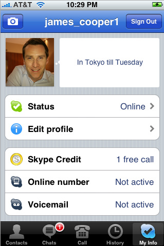 Skype for iPhone Now Available in App Store