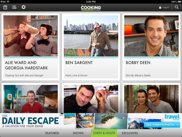 Watch Cooking Channel App Released for iOS