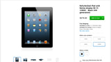 Apple Online Store Begins Selling Refurbished 128G iPad 4