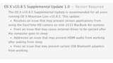 Apple Releases OS X 10.8.5 Supplemental Update, iTunes 11.1.1