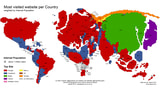 The World's Most Visited Websites By Country [Map]