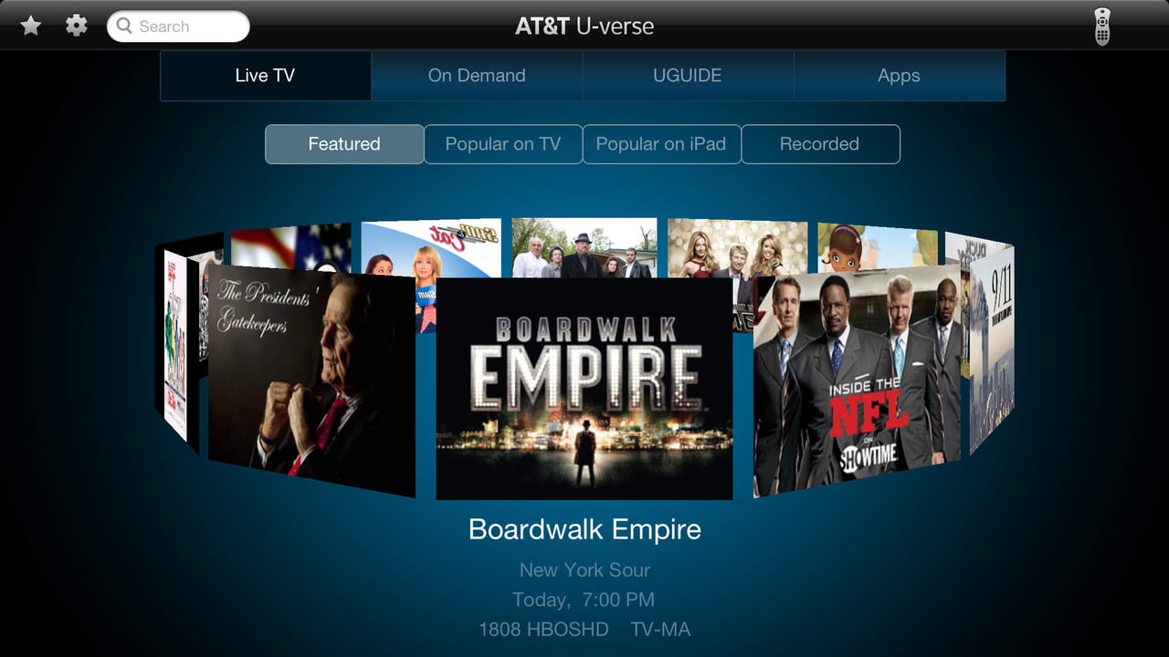 AT&T U-verse App for iPad Now Lets You Watch Live TV - iClarified