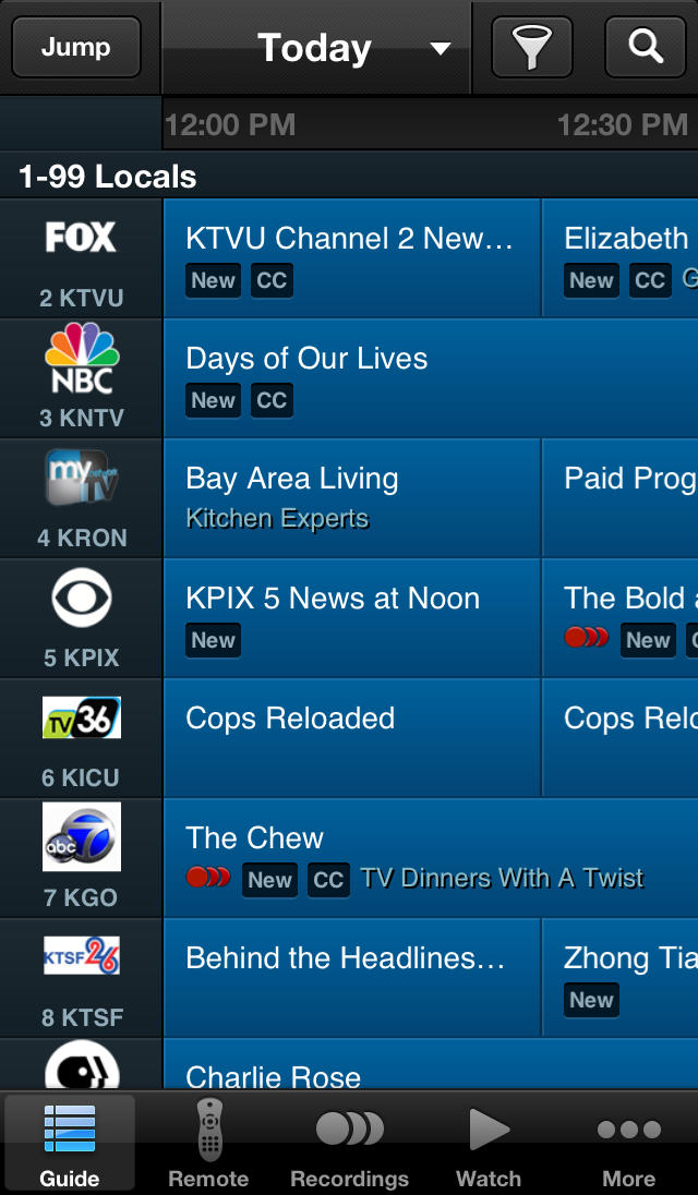 AT&amp;T U-verse App for iPhone Now Lets You Watch Live TV