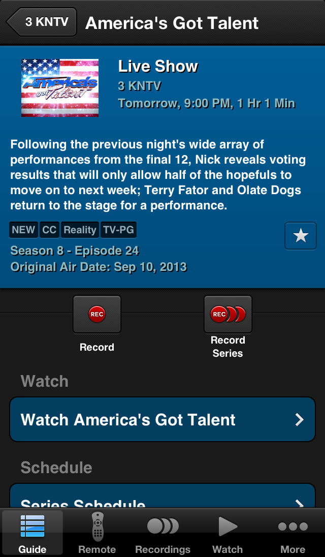 AT&T U-verse App for iPhone Now Lets You Watch Live TV ...