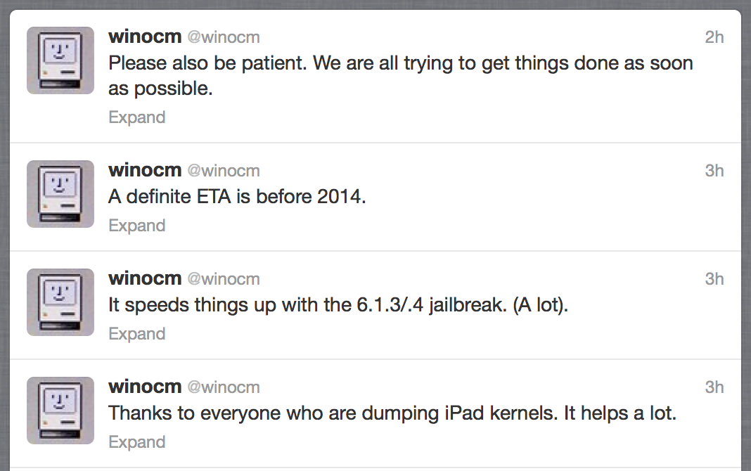 A &#039;Definite ETA&#039; for the iOS 6.1.3/6.1.4 Jailbreak is &#039;Before 2014&#039;