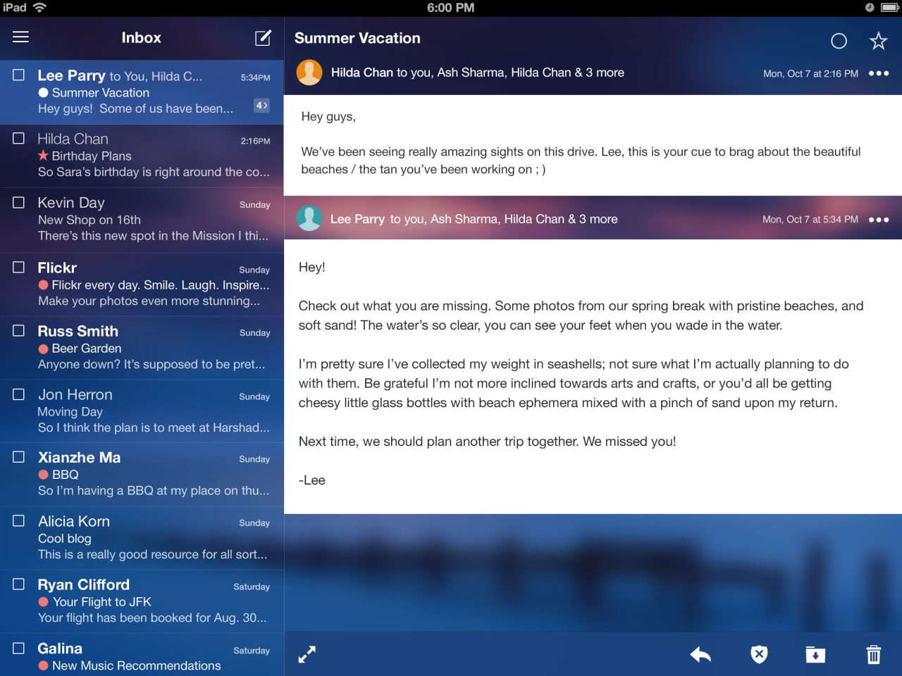 Yahoo Mail App Gets Brand New Conversations View, Themes, 1TB of