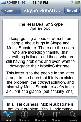 Skype and MobileSubstrate Issues Explained