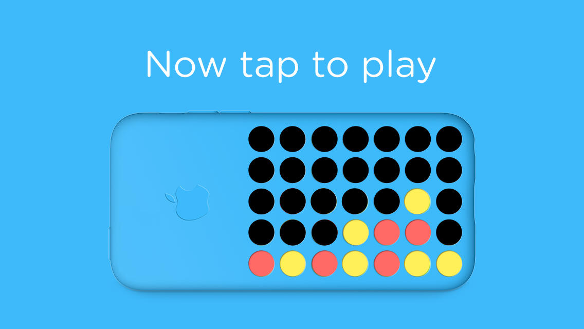 Flipcase App Uses the iPhone 5c Case to Play Connect Four