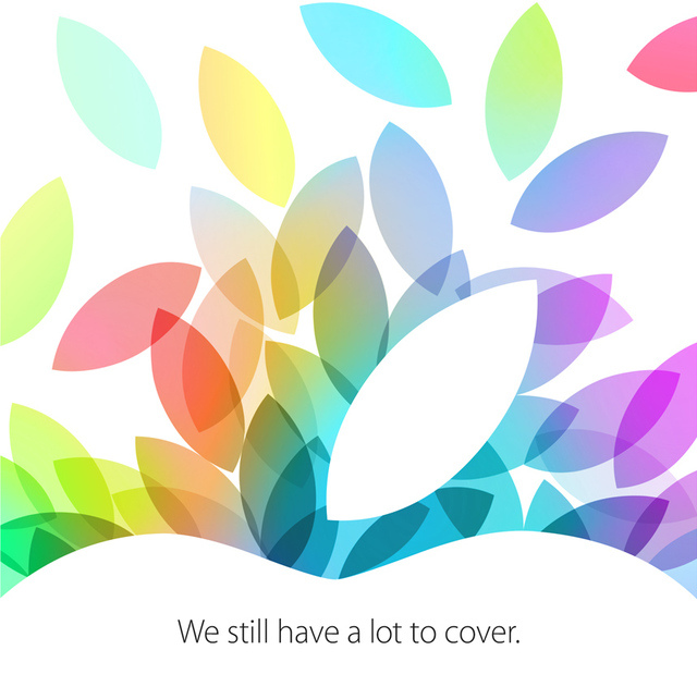 Apple Officially Announces October 22nd Event: &#039;We Still Have a Lot to Cover&#039;