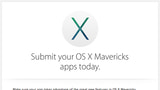 Apple Asks Developers to Submit OS X Mavericks Apps