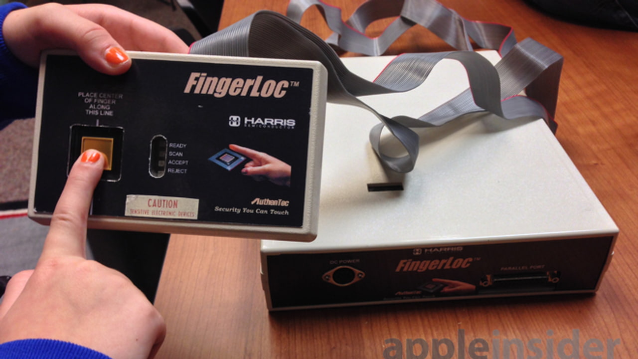 AuthenTec Co-Founder Demos Prototype Touch ID Fingerprint Sensor ...