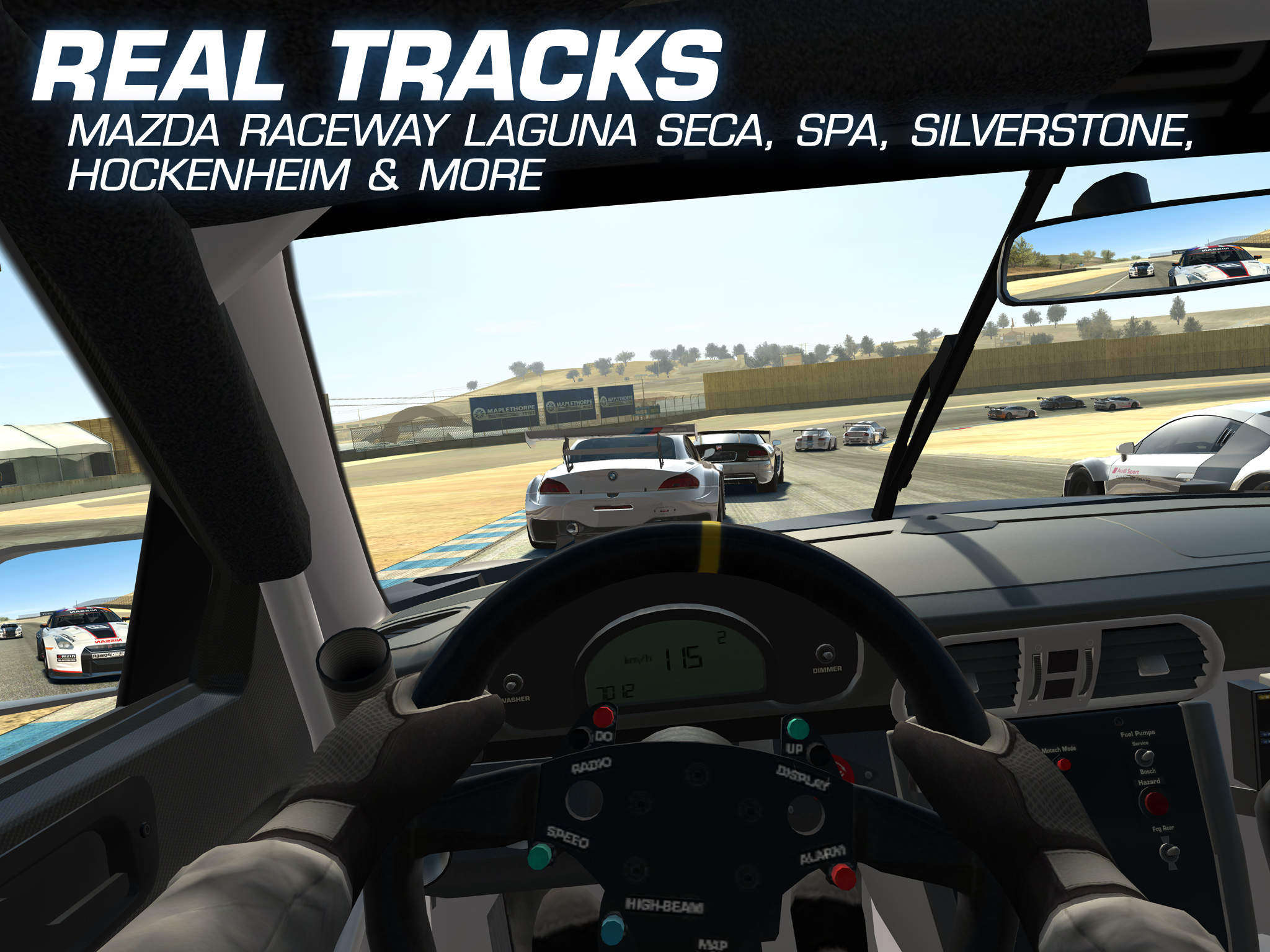 Real Racing 3 Update Brings New Cars, New Track, HUD Customization and More