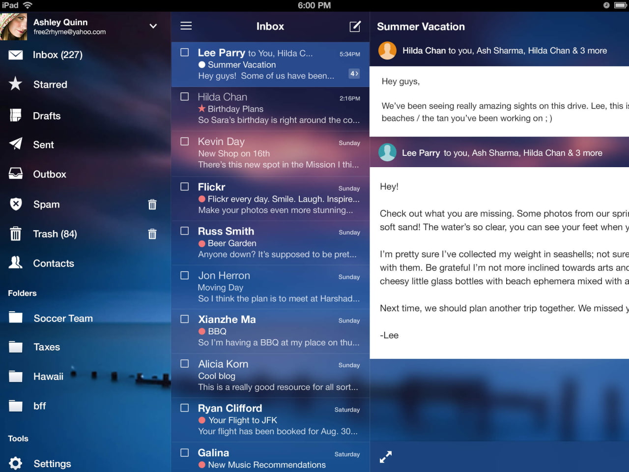 Yahoo Mail App is Enhanced for iOS 7 - iClarified