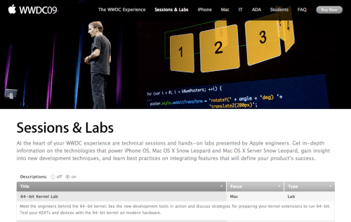 Apple Posts WWDC Sessions and Labs
