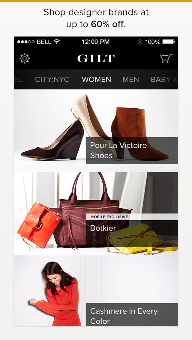 Gilt 4.0 Brings a New iOS 7 Design, Background Refresh, More
