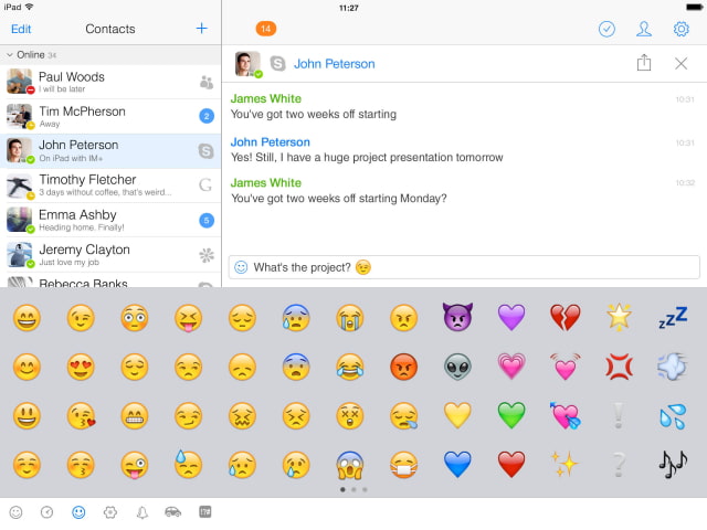 New IM+ Pro7 Messenger App Released for iOS 7