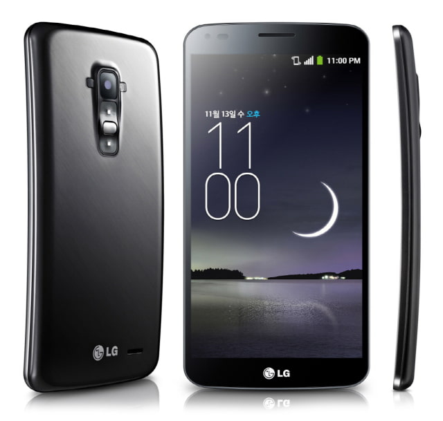 LG Officially Announces the Curved LG G Flex Smartphone [Images]