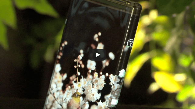 SEL Develops OLED Display That Can Curve Around the Edges of Your Phone [Video]