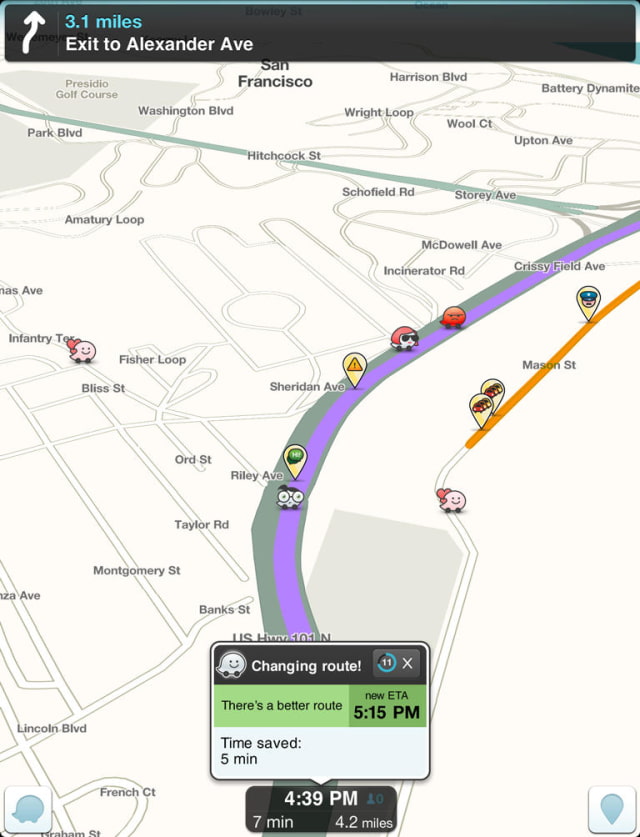 Waze GPS App is Updated With Voice-Based Search and Event Reporting