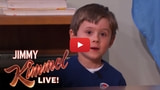 Five Year Old Turns Down Free Sony Tablet for iPad on Jimmy Kimmel [Video]
