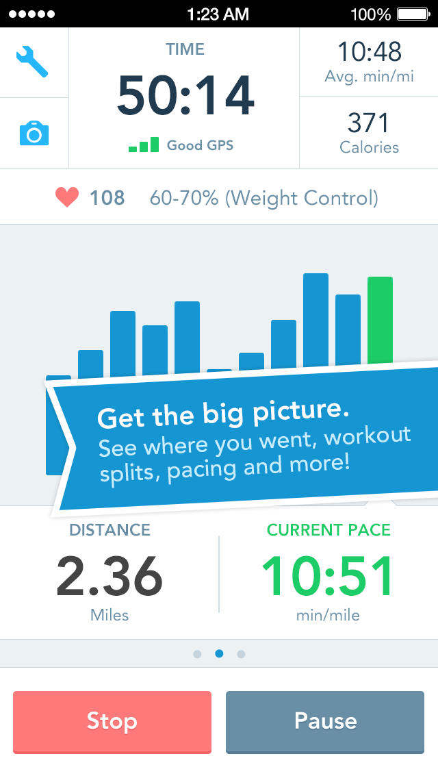 RunKeeper is Updated With Background Detection of Walking Activities