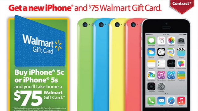 black friday apple tv sale Walmart Black Friday: $75 Gift Card with iPhone Purchase, $100 Gift Card with iPad Mini Purchase ...