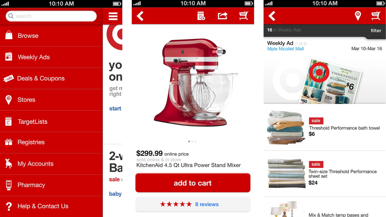 Target App Features Target App is Updated With Store Pickup, Holiday Ads, Larger Photos ...