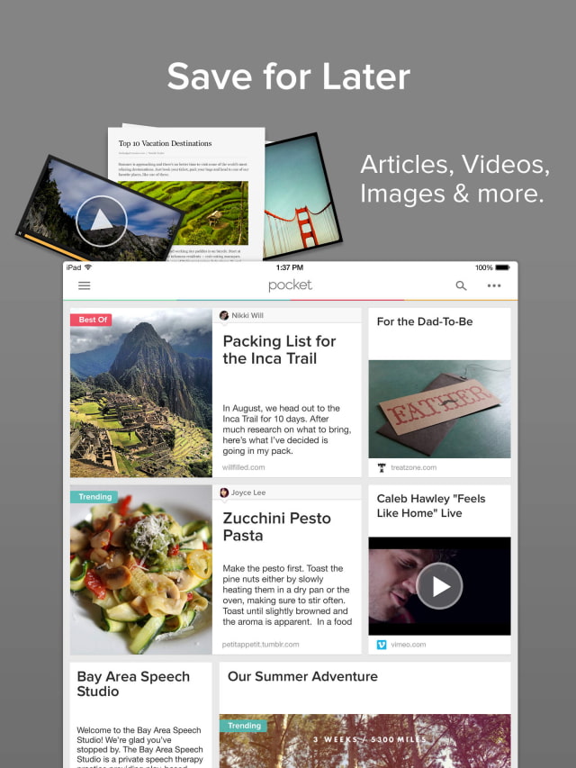 New Pocket 5.0 App Released for iOS Featuring Highlights, Streamlined Navigation, More