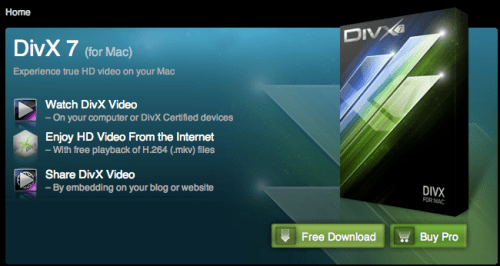 DivX 7 para Mac Já Disponível