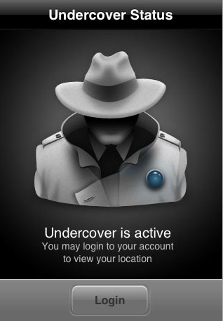 Undercover Theft Recovery Program for iPhone