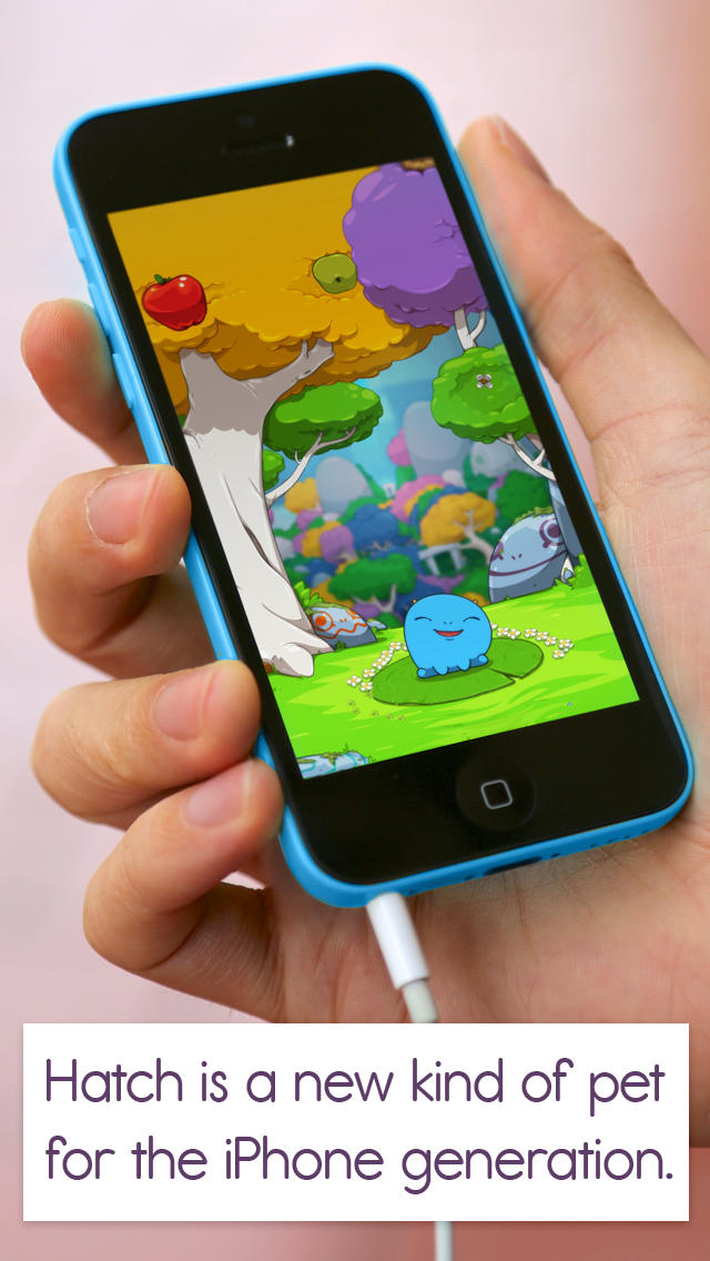 Hatch is a Tamagotchi-Like Virtual Pet App for iPhone
