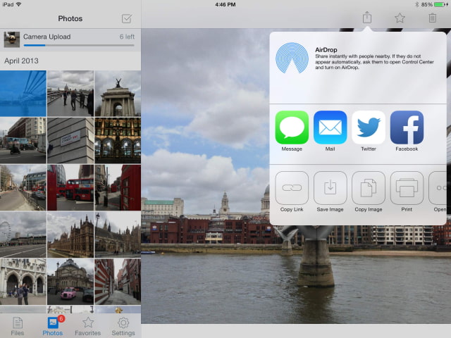 The Dropbox App Has Been Updated With Brand New Design for iOS 7, AirDrop Support, More
