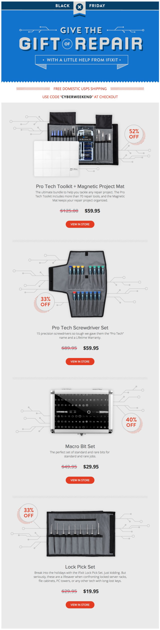 iFixit Toolkits Are On Sale for Black Friday