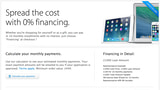 Apple Online Store Offers Limited Time 0% Financing Promotion to European Customers