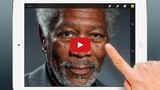 Watch an Incredible Photorealistic Portrait of Morgan Freeman Get Painted on the iPad [Video]