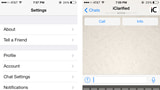WhatsApp Messenger is Updated With New iOS 7 User Interface