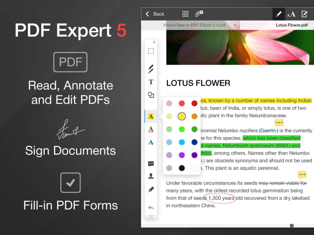 Readdle Releases PDF Expert 5 for iPad