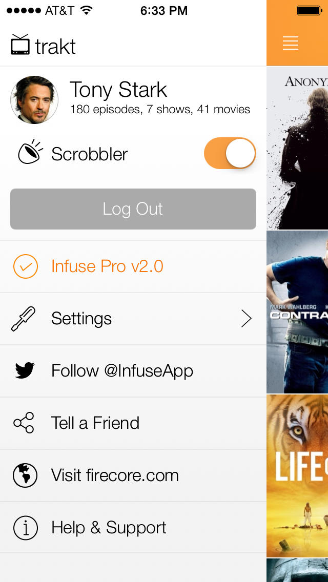 FireCore Releases Infuse 2 With Brand New Design for iOS 7, Network Streaming