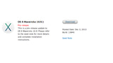 Apple Seeds New OS X 10.9.1 Mavericks Build 13B40 to Developers for Testing